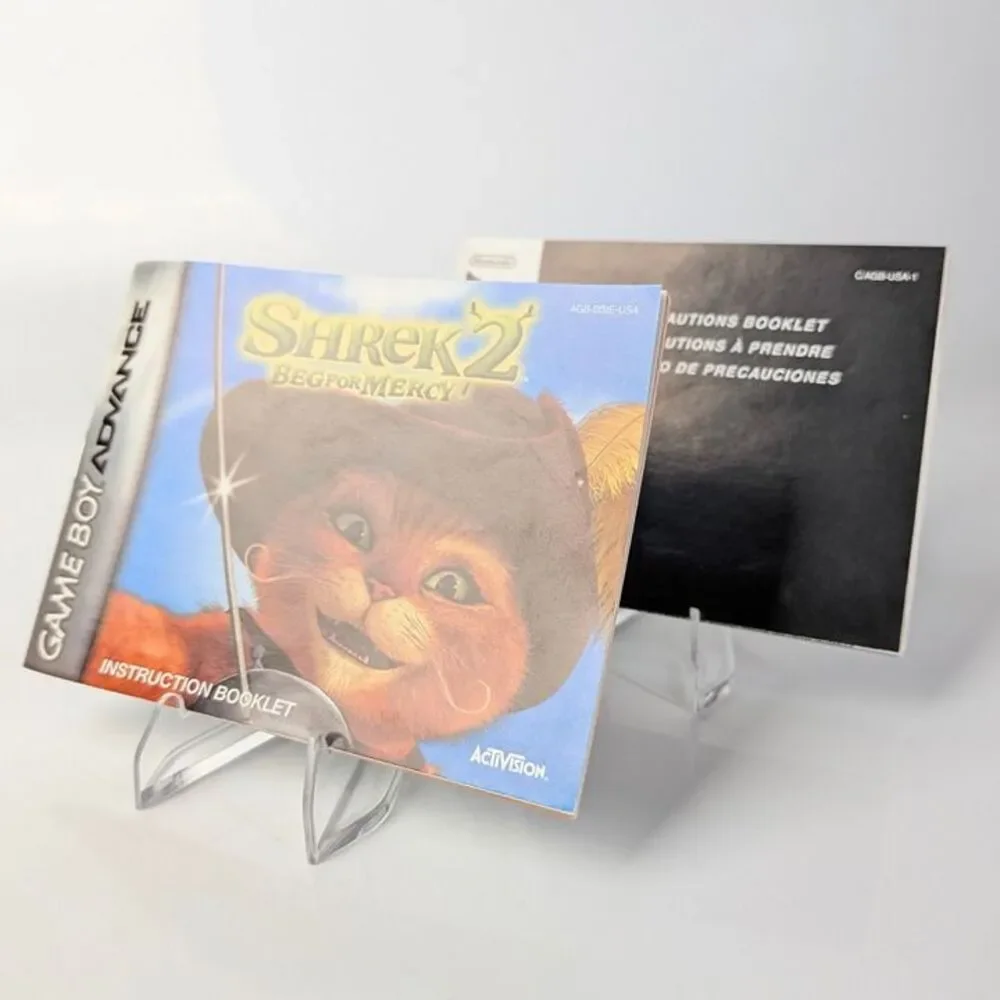 Shrek 2 Beg for Mercy - Authentic and Tested - GBA